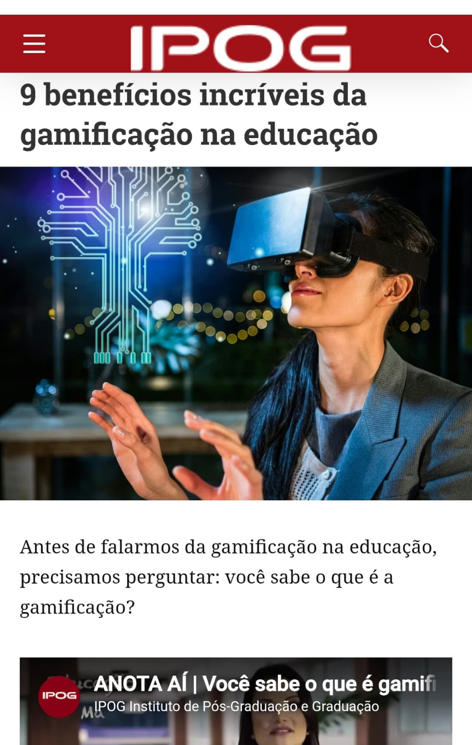 Matéria sobre ensino de música