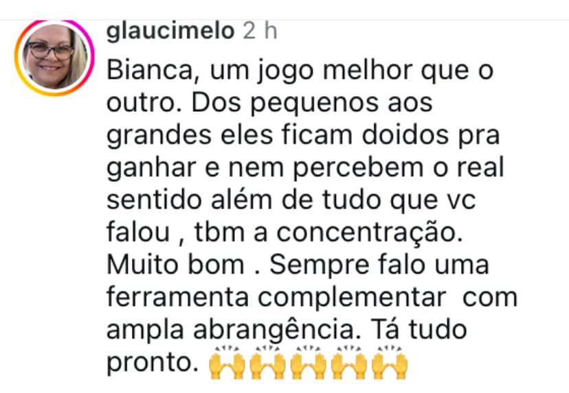 Depoimento de professor